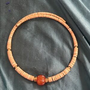 Elegant Cream Beaded Necklace